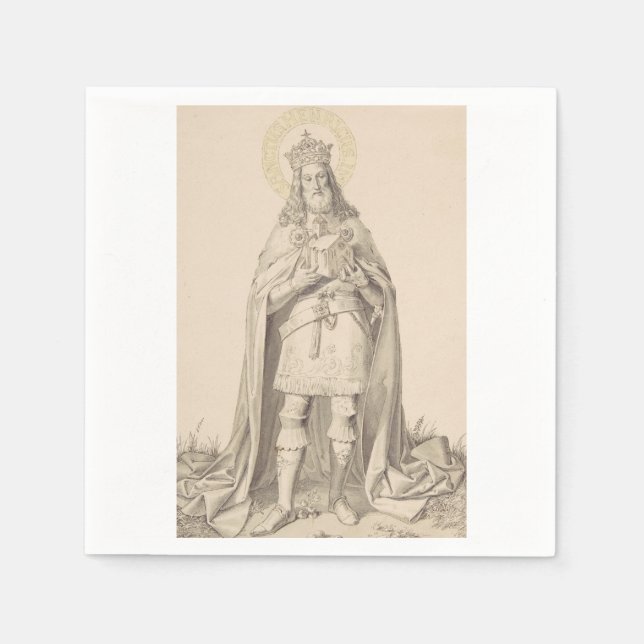 Saint Henry II the Holy Roman Emperor Serviette (Vorderseite)