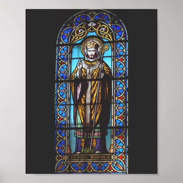 Saint Hilary of Poitiers Poster (Vorne)