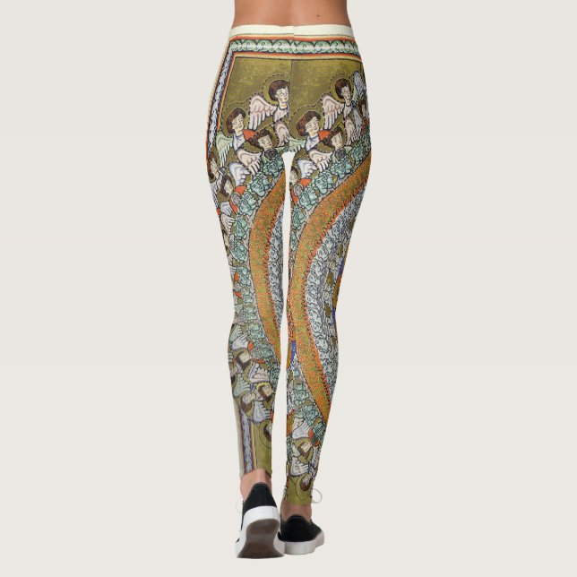 Saint Hildegard von Bingen Leggings (Rückseite)