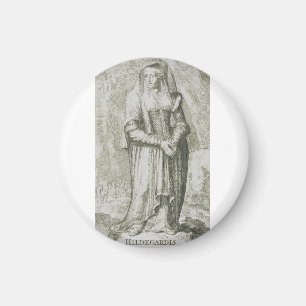 Saint Hildegard von Bingen Magnet