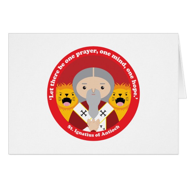 Saint Ignace d'Antioche (Devant horizontal)