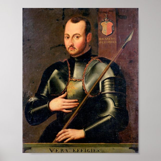 Saint Ignatius von Loyola Poster (Vorne)