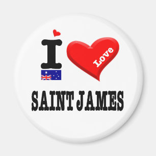 SAINT JAMES - I-Liebe Magnet