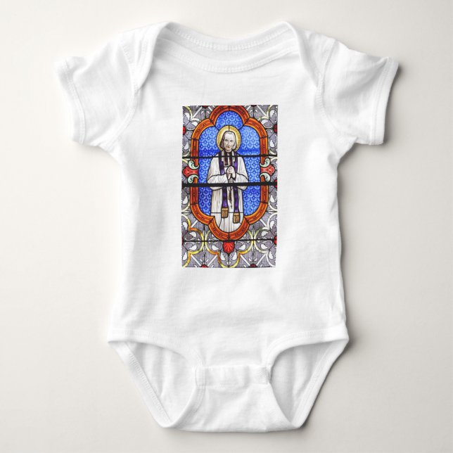 Saint Jean Baptiste Marie Vianney Baby Strampler (Vorderseite)