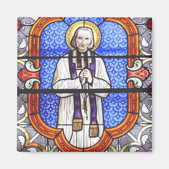 Saint Jean Baptiste Marie Vianney Magnet (Vorne)