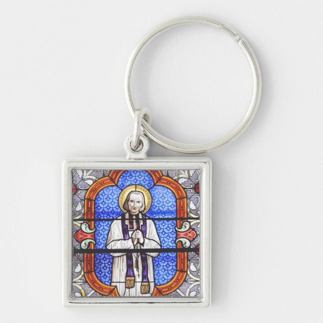Saint Jean Baptiste Marie Vianney Schlüsselanhänger (Vorne)