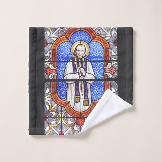 Saint Jean Baptiste Marie Vianney Waschlappen (Waschlappen)