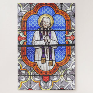 Saint Jean Vianney Premium Soul Guide Kunst Druck