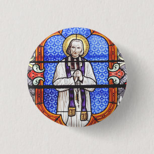 Saint Jean Vianney Premium Soul Guide Kunstposter Button