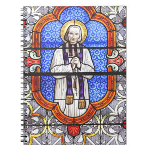 Saint Jean Vianney Premium Soul Guide Kunstposter Notizblock