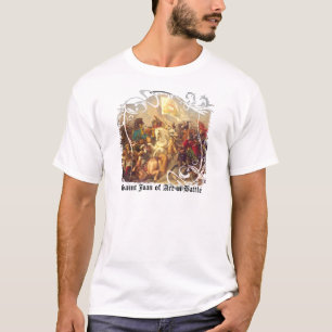 Saint Jeanne d'Arc dans le T-shirt léger des