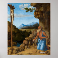 Saint Jérôme - Poster d'art raffiné Cima da Conegl