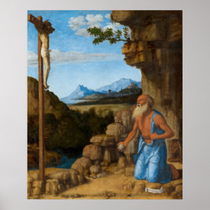 Saint Jérôme - Poster d'art raffiné Cima da Conegl