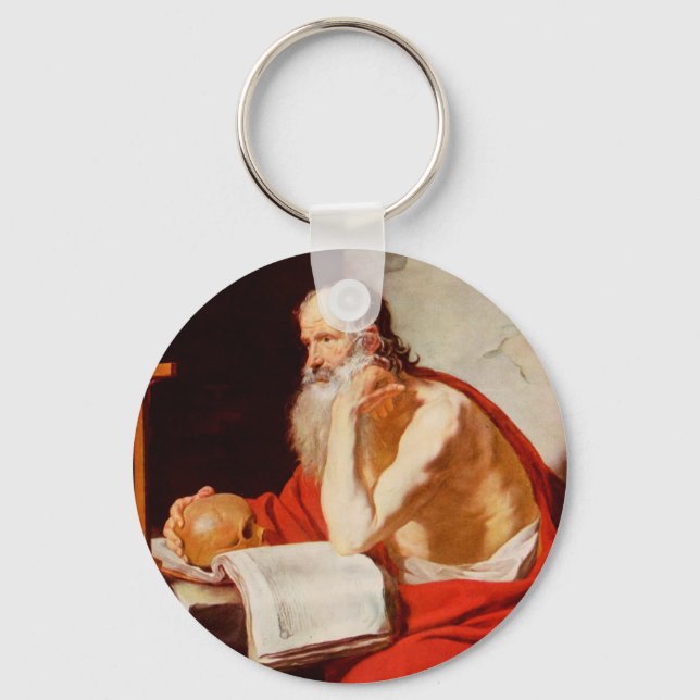 Saint Jerome Schlüsselanhänger (Vorderseite)