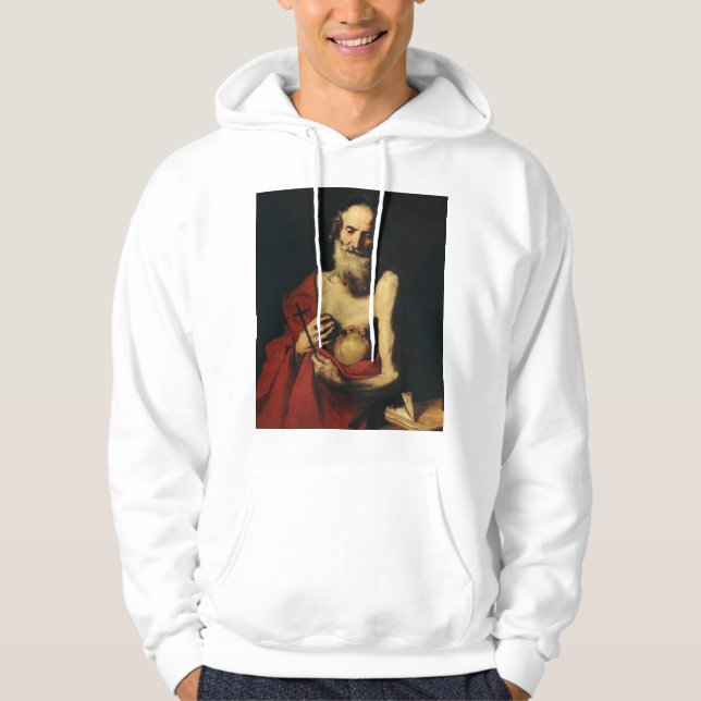 Saint Jerome von Jusepe de Ribera Hoodie (Vorderseite)