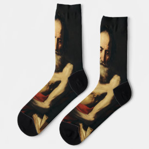 Saint Jerome von Jusepe de Ribera Socken