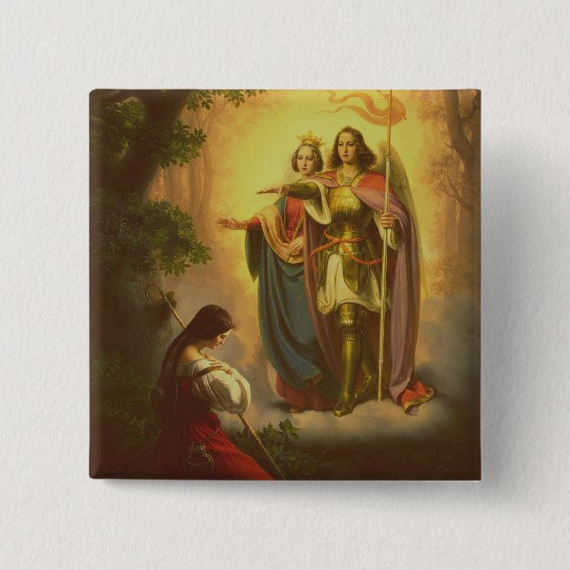 Saint Joan of Arc Button (Vorderseite)