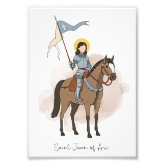 Saint Joan of Arc, Catholic Saint Photo Print