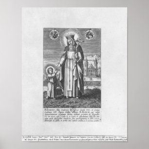 Saint Joan von Frankreich und Valois Poster