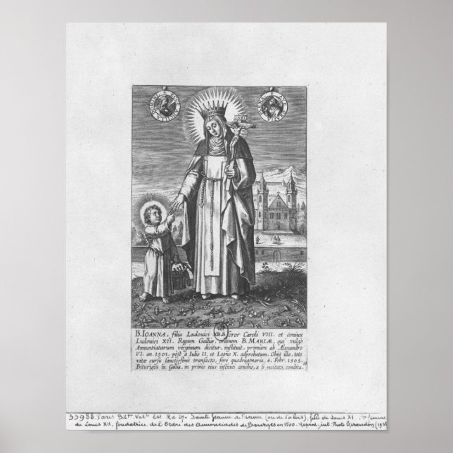 Saint Joan von Frankreich und Valois Poster (Vorne)