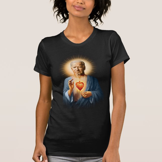 Saint Joe Biden Gebet T-Shirt (Vorderseite)