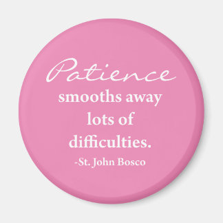Saint John Bosco Inspirational Phrase Magnet - ros