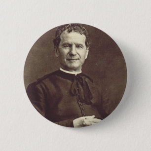 Saint John Bosco Priest and confessor Button