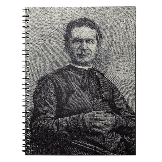 Saint John Bosco Priest und Confessor Notizblock (Vorderseite)