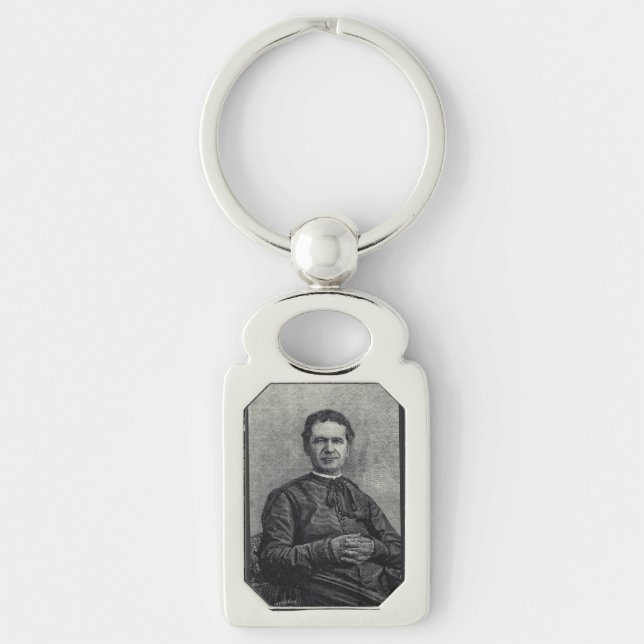 Saint John Bosco Priest und Confessor Schlüsselanhänger (Vorderseite)