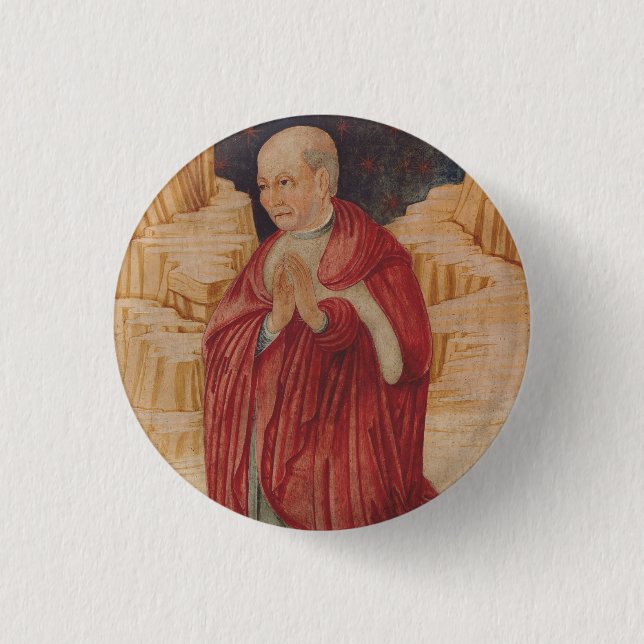 Saint John Cassian Church Vater Button (Vorderseite)