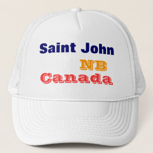Saint John NB Kanada Truckerkappe