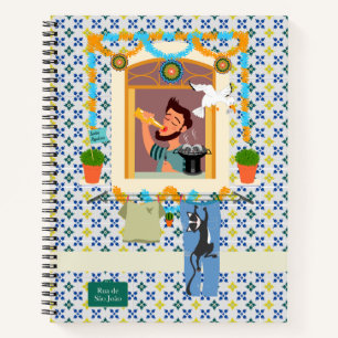Saint John Portusese Festa Neighbor Notizbuch