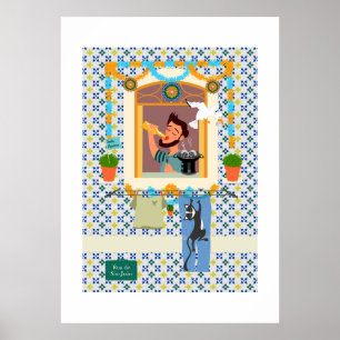 Saint John Portusese Festa Neighbor Poster