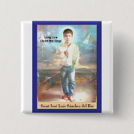 Saint José Luis Sánchez del Rio Card Button