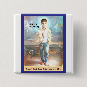 Saint José Luis Sánchez del Rio Card Button