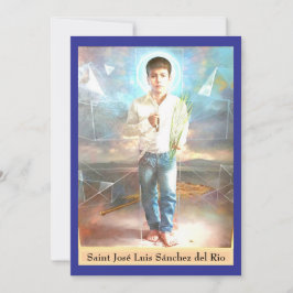 Saint José Luis Sánchez del Rio Card Karte
