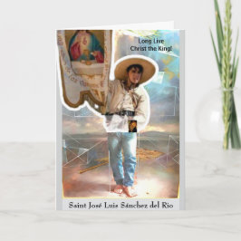 Saint José Luis Sánchez del Rio Card Karte