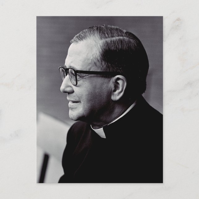 Saint Josemaria Escriva Postkarte (Vorderseite)