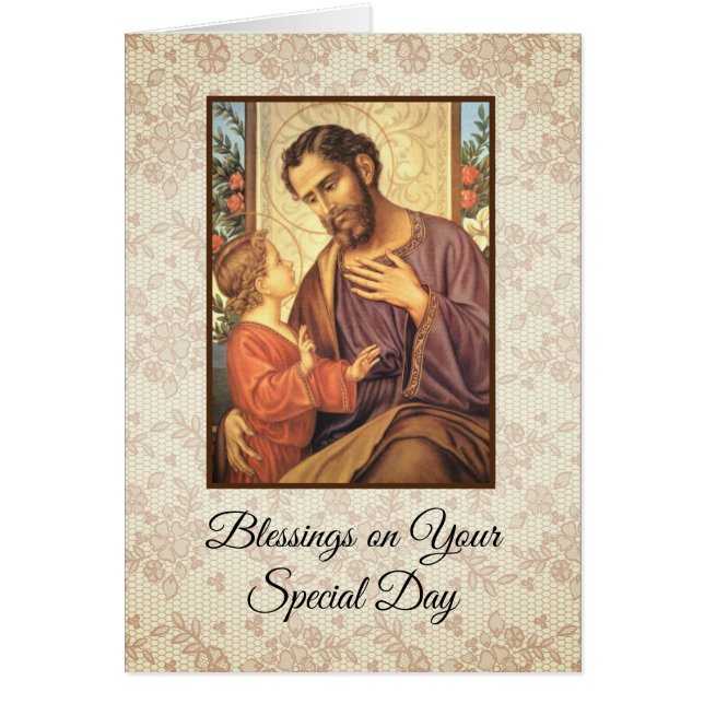 Saint Joseph avec l'enfant Jésus (Devant)