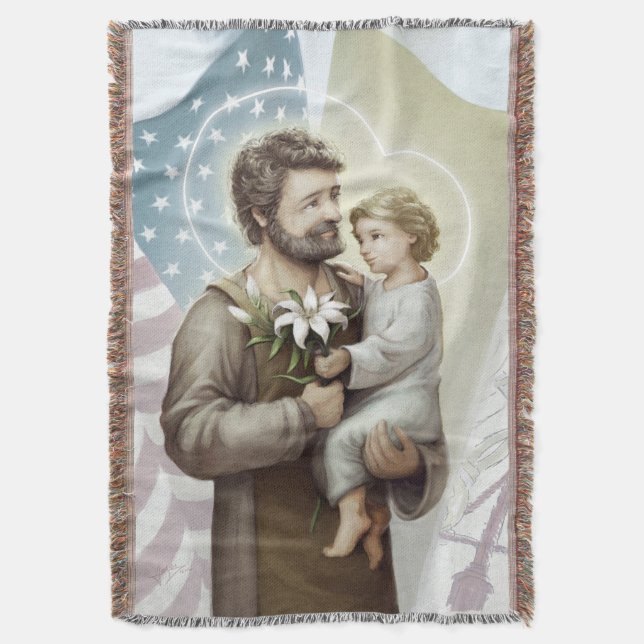 Saint Joseph der Beschützer Decke (Vorderseite Vertikal)