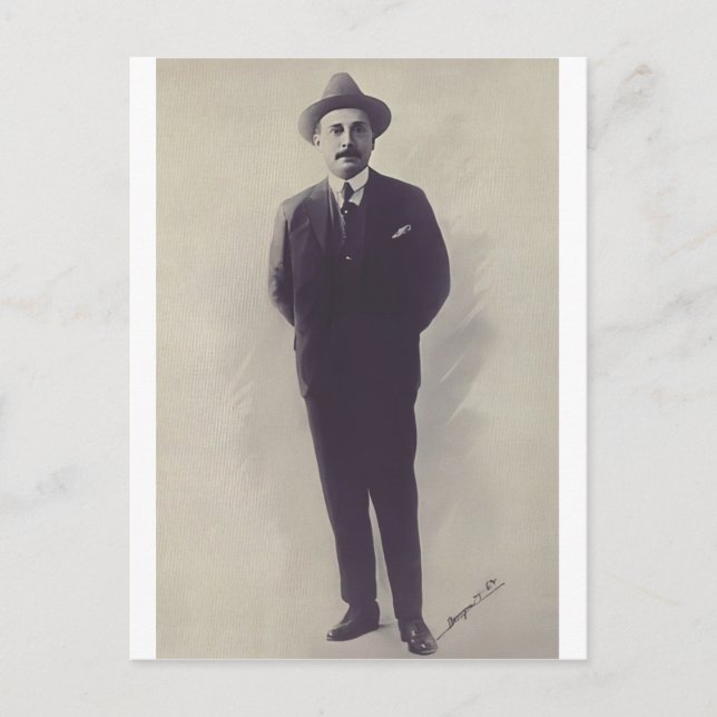 Saint Joseph Gregory Hernandez Layman Postkarte (Vorderseite)