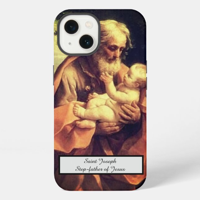 Saint Joseph iPhone Hülle (Rückseite)