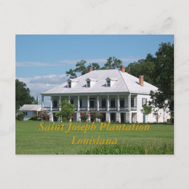 Saint Joseph Plantation Postkarte (Vorderseite)