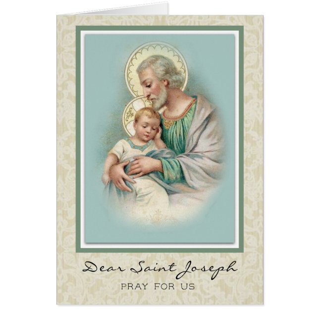 Saint Joseph religieux Enfant Jésus (Devant)