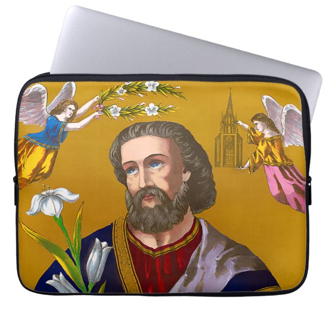 Saint Joseph San Jose Laptopschutzhülle (Vorderseite)