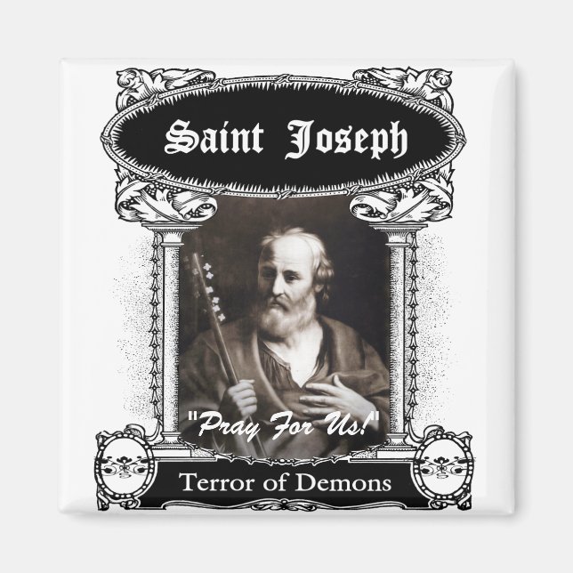 Saint Joseph: Terror der Dämonen Magnet (Vorne)