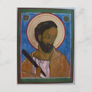 Saint Jude Icon Postkarte