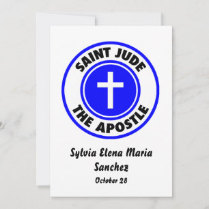 Saint Jude l'Apôtre Invitation