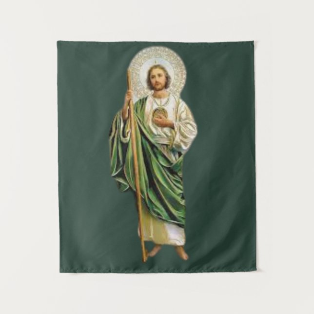 Saint Jude T - Shirt Wandteppich (Vorderseite)