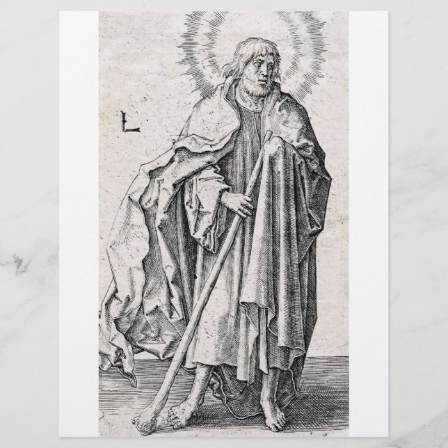 Saint Jude Thaddaeus, der Apostel Flyer (Vorne)